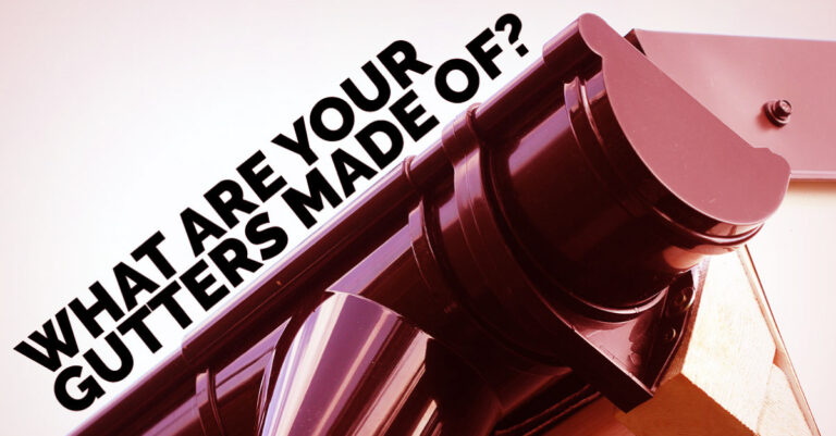 What Gutters From Moore And Sons Are Made Of