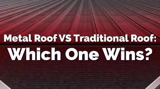 metal vs traditional Roof