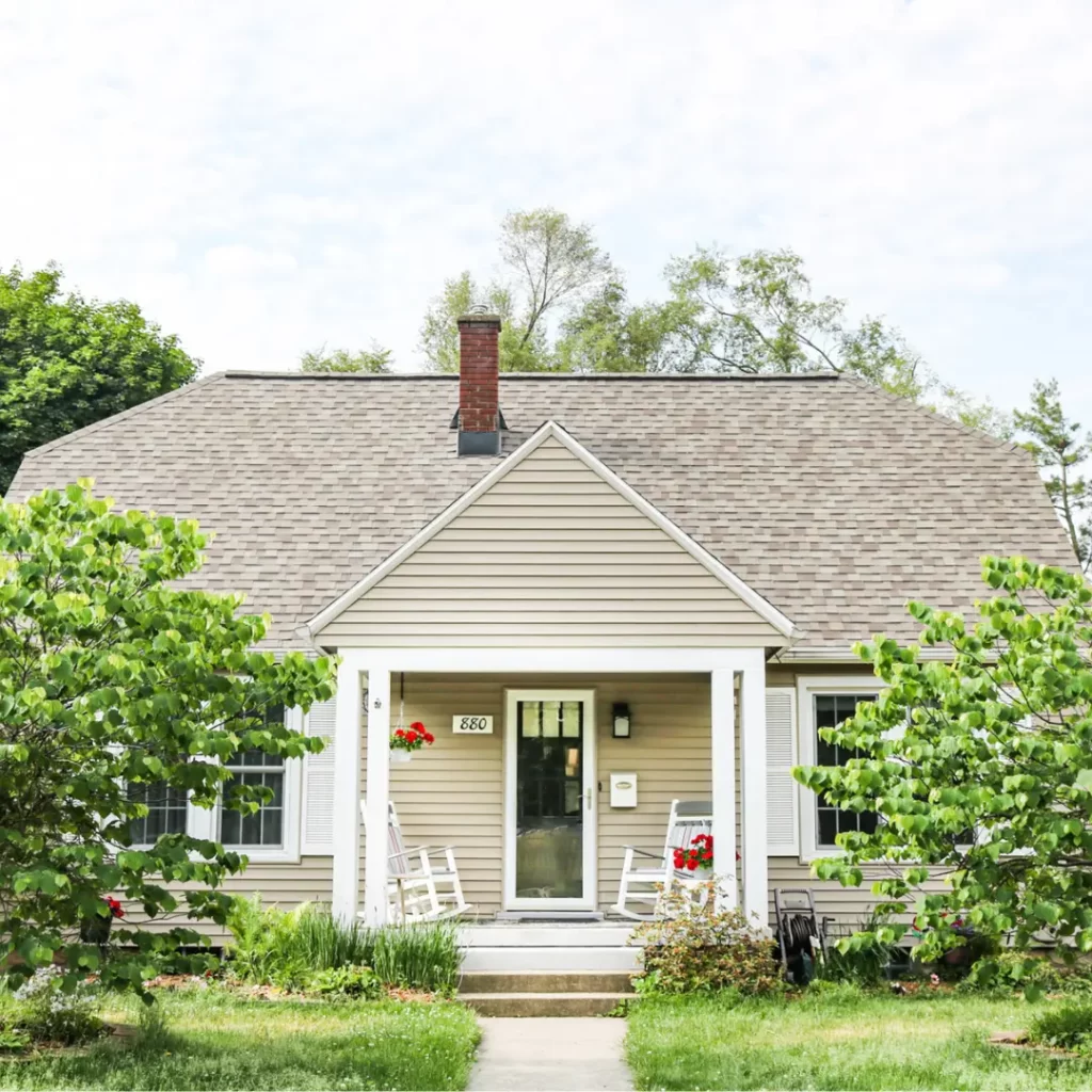 A new, high-quality roof installation by Moore and Sons Roofing.